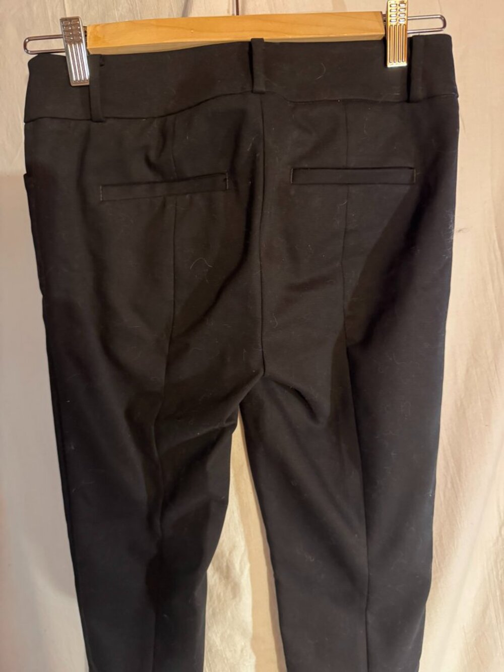 Loft size 00P NWT black slacks - Picture 5 of 5
